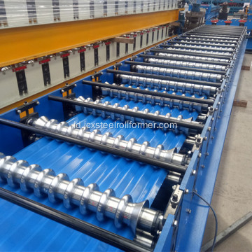 Mesin Roll Forming Bergelombang Besi untuk Dijual